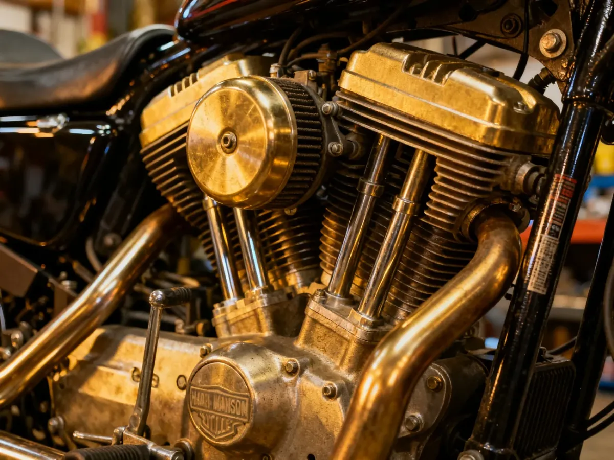 Silnik Evolution V2 w motocyklu Harley-Davidson Sportster